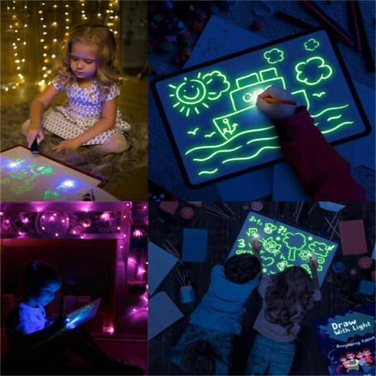 🎁Best Gift-Magic LED Light Drawing Pad