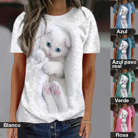 3D printed pattern long sleeves, short sleeves top