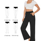 Women's Casual Simple Solid Color High Waist Stretch Yoga Pants