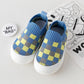 Baby Slip-On Plaid Sneakers First Walkers Non-Slip Shoes